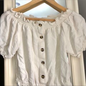 H&M puff sleeve shirt